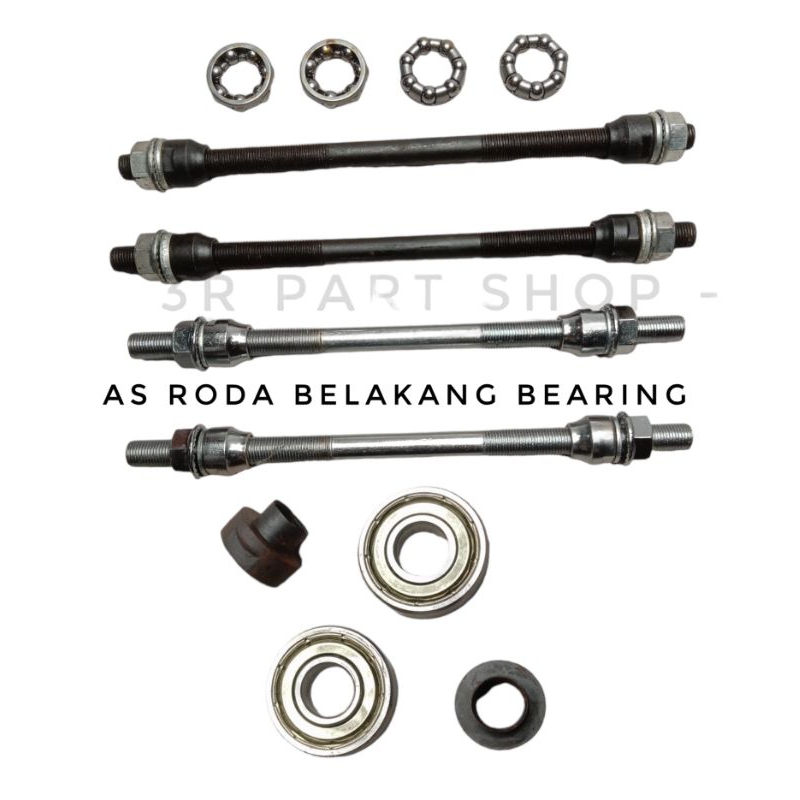 AS roda depan belakang BEARING sepeda 20cm kualitas bagus