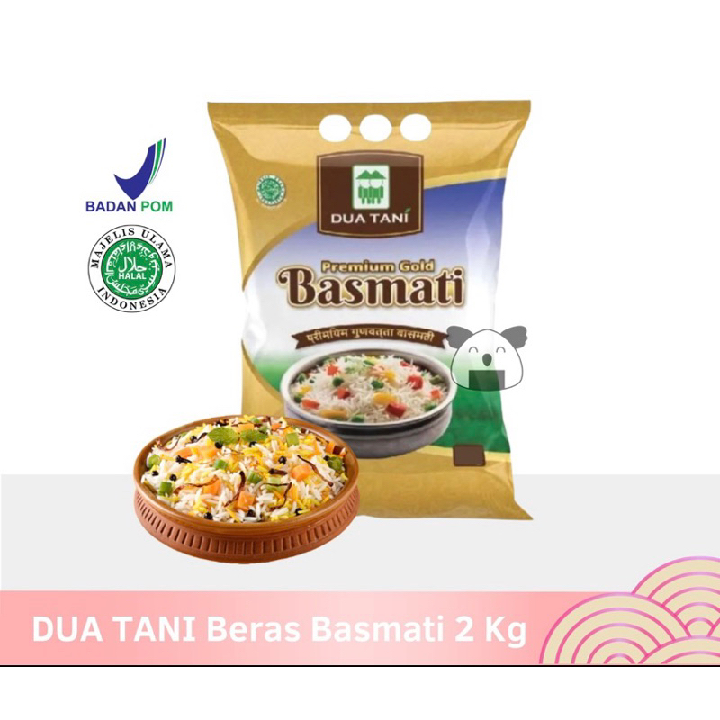 

Dua Tani Beras Basmati Premium Gold 2Kg