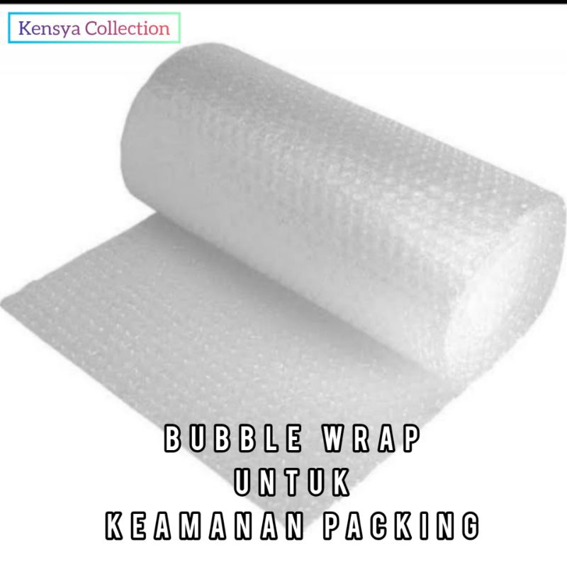 

Bubble Wrap Tambahan Untuk Keamanan Packing