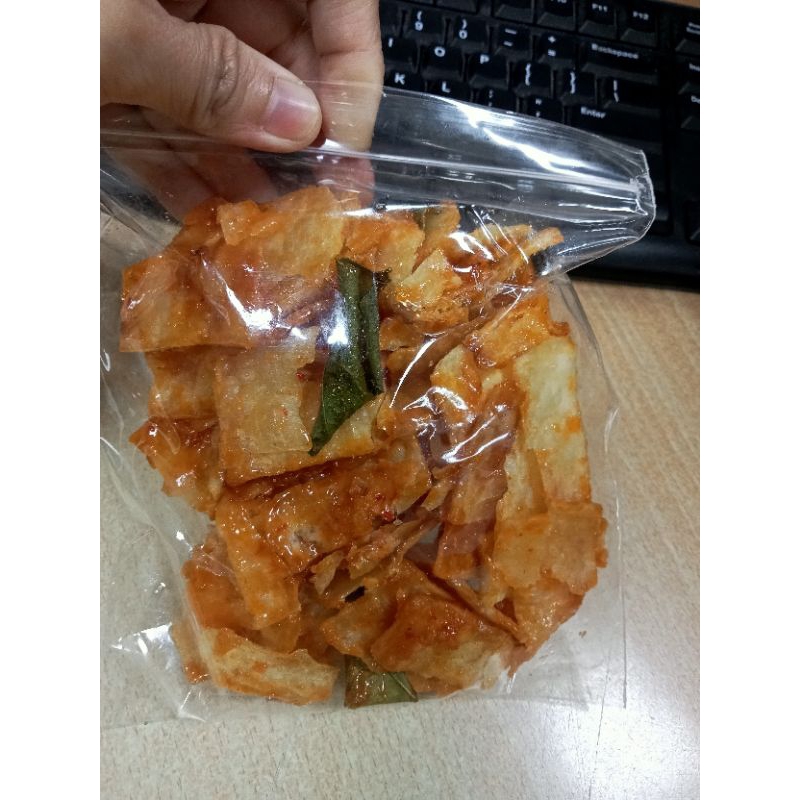 

kripik balado pedas mantul