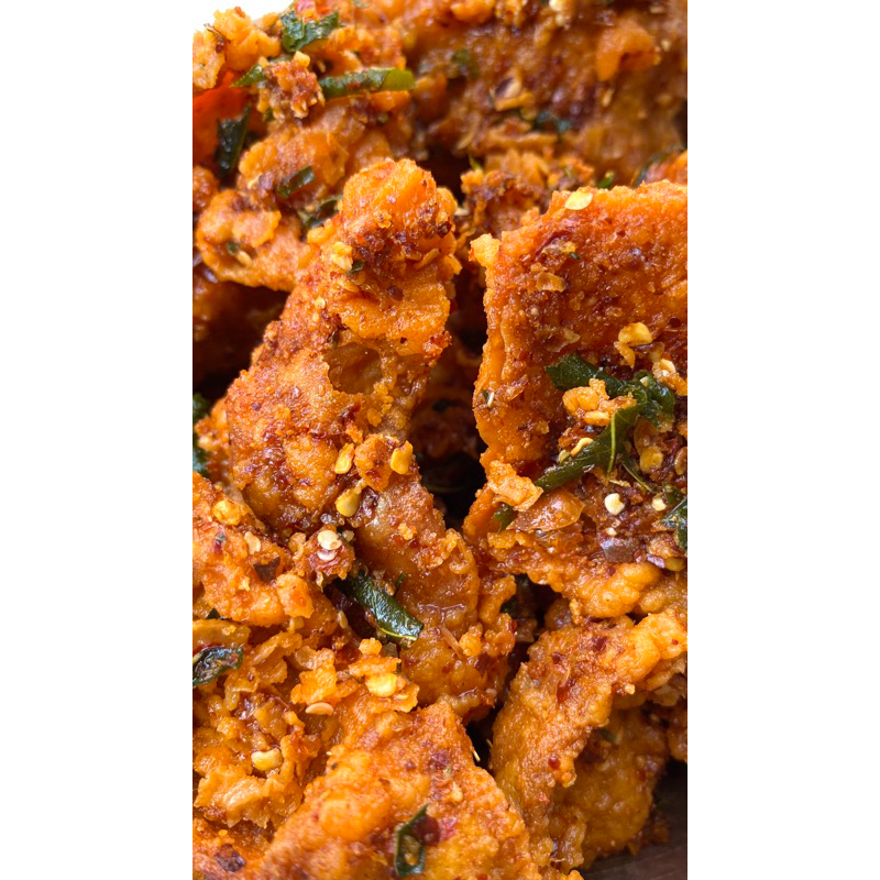 

(250 GRAM) Kulit Ayam Crispy - KULIT AYAM PEDAS CIKRUH