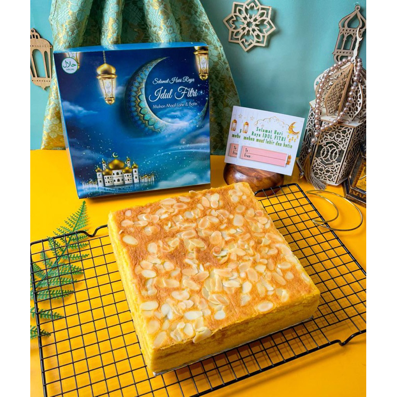 

Kue Lapis Legit Almond 20x20cm MAKANAN RINGAN SNACK CEMILAN ENAK MURAH HAMPERS JAJANAN TERMURAH