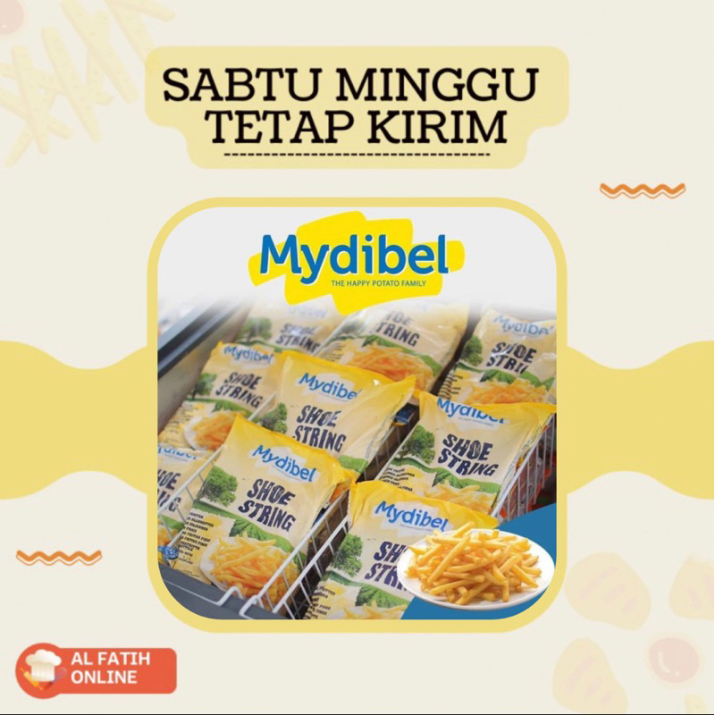 Kentang Mydibel Shoestring 1kg