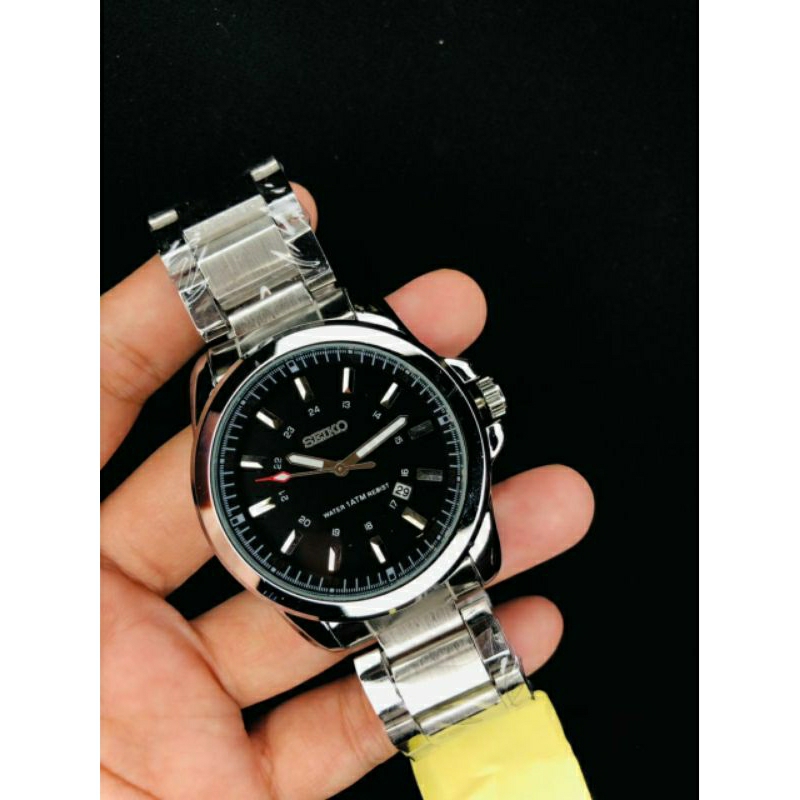 JAM TANGAN PRIA ANALOG SEIKO TANGGAL PREMIUM TERLARIS