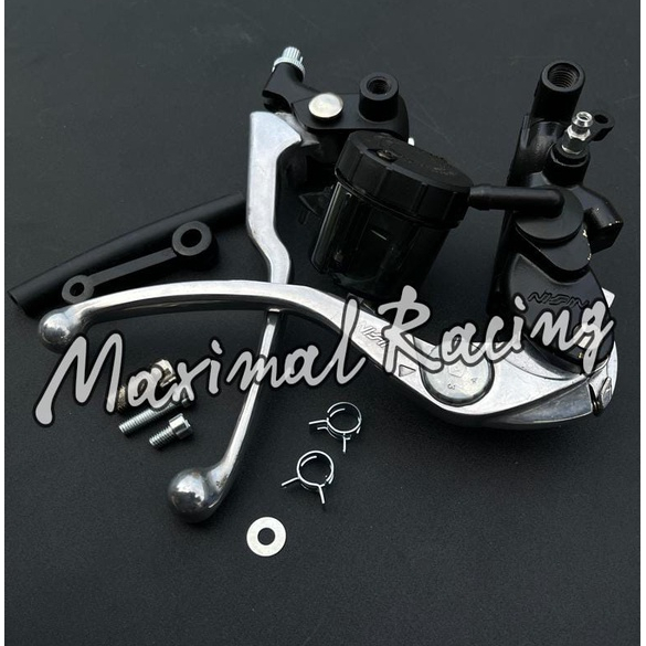 MASTER REM NISSIN 1 SET KIRIN KANAN + TABUNG MINYAK REM UNIVERSAL SEMUA MOTOR