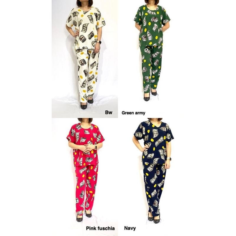 Baju tidur katun rayon adem