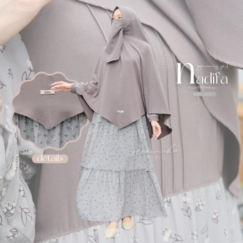 Nadifa Set Gerai Mika mocca XL