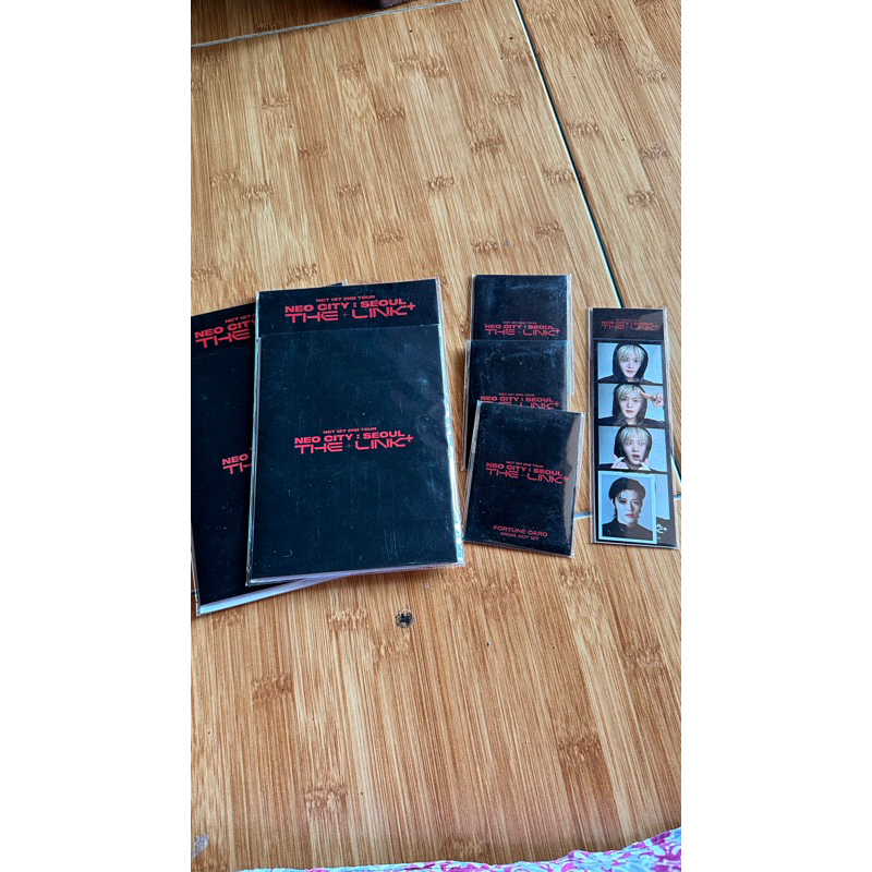 [ READY STOCK INA SIAP KIRIM ] NCT 127 MD THE LINK+ FORTUNE STRATCH AR TICKET 4CUT