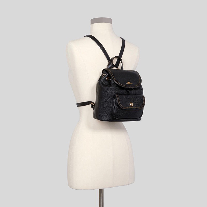 Coach Pennie Backpack 22 Black (C4121)