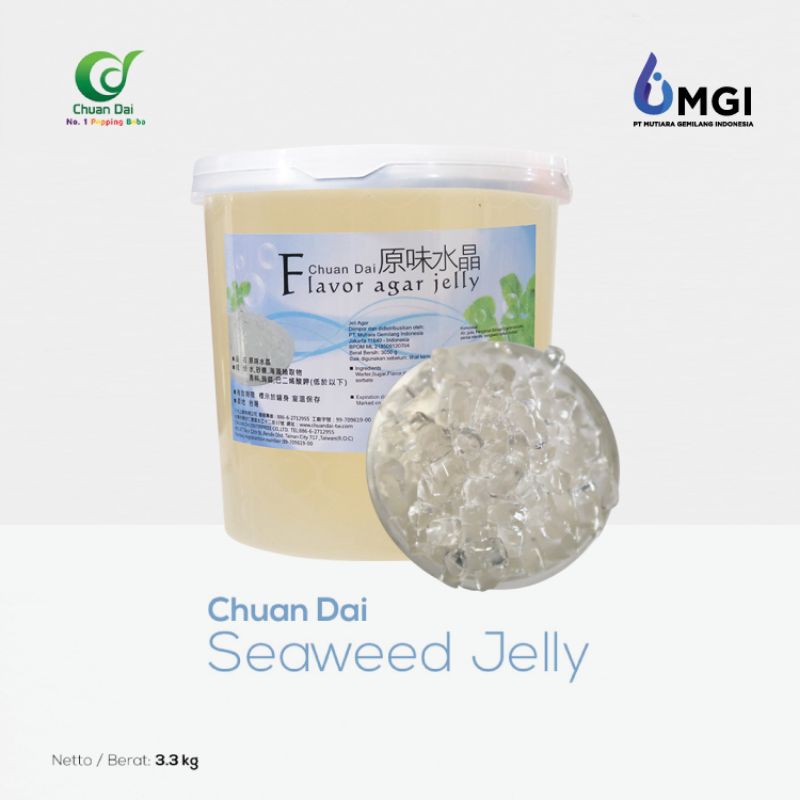 

Topping minuman Hantien/Seaweed jelly