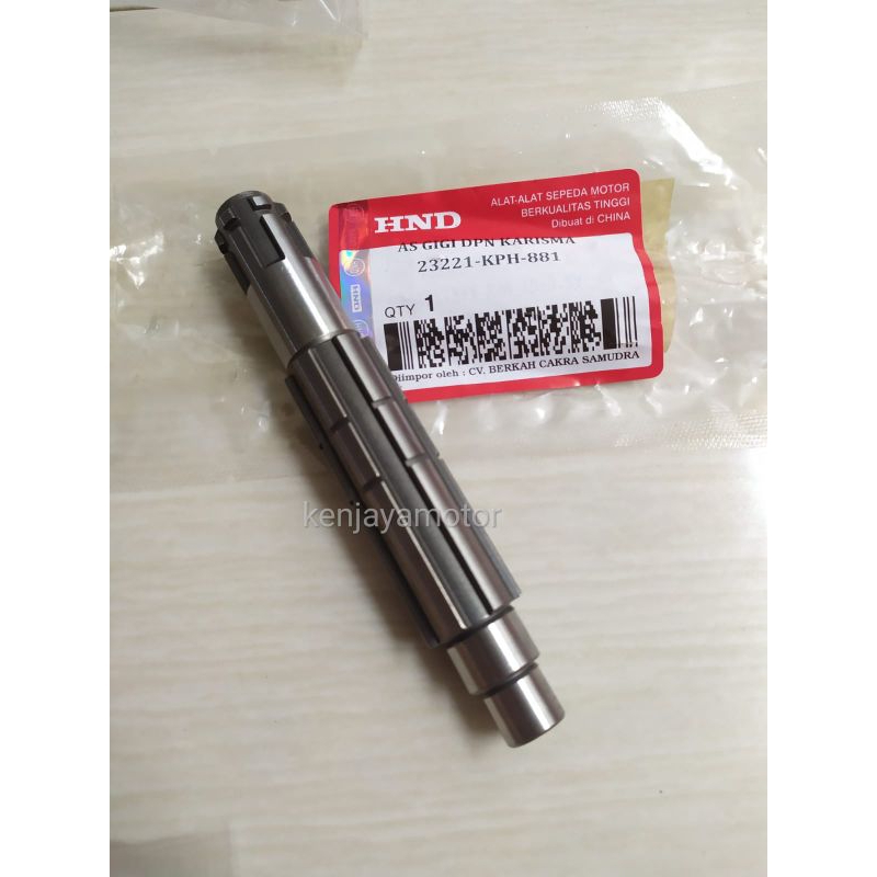 AS GEAR GIGI TARIK DEPAN KARISMA SUPRA X 125 HND