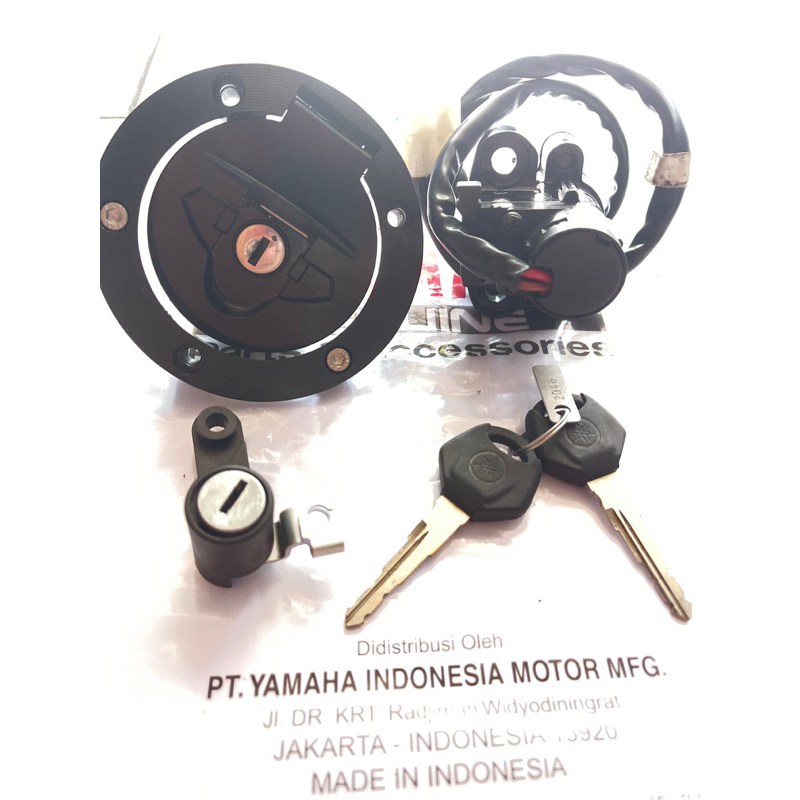 Kunci Kontak Key Set Yamaha R25 MT25 Original
