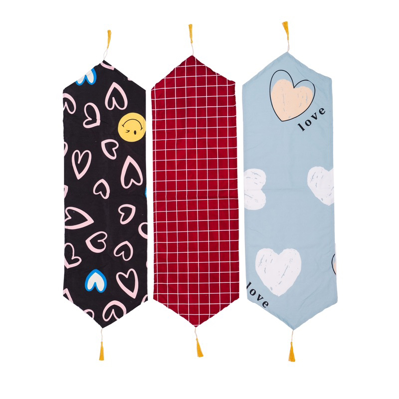 Taplak Meja Panjang Minimalis Model Tassel