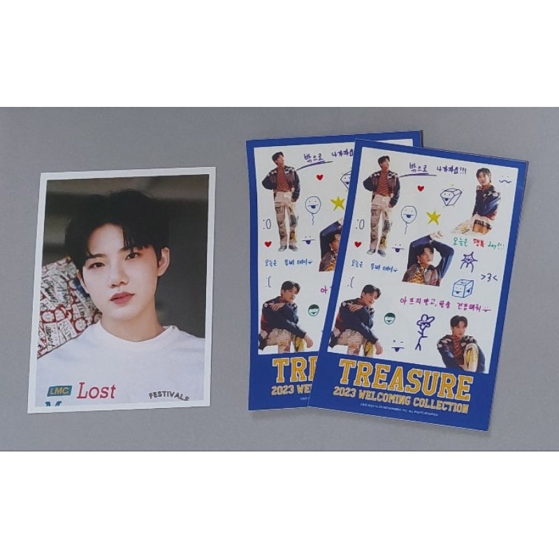 Official Film Postcard + Sticker Junkyu Treasure Welcoming Collection 2023