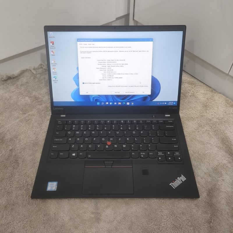 Laptop Lenovo Thinkpad X1 CARBON 5th CORE I5 GEN 6 RAM 8 GB SSD 256 GB