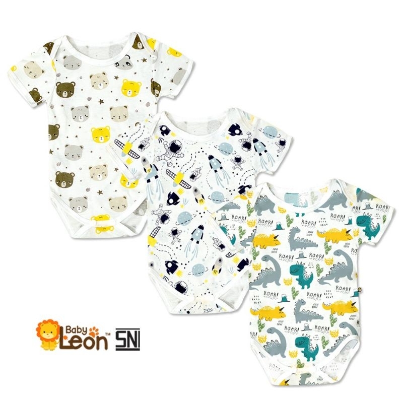 Jumper Baby Leon Motif Boy/Jumpsuit bayi