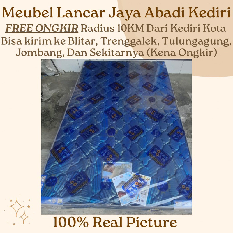 [KEDIRI] Kasur Busa Royal Foam Medicare Rebounded 120 140 160 180 x 200 | Tempat Tidur Rebonded Ribo