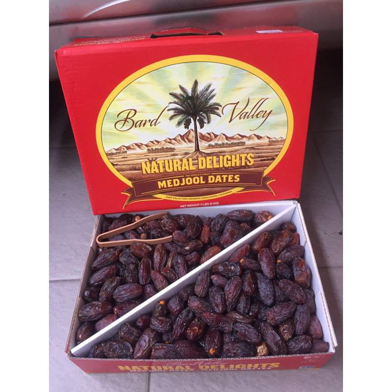 

Kurma Medjool Bard Valley Premium USA 1 Dus (5 Kg) Fresh Import