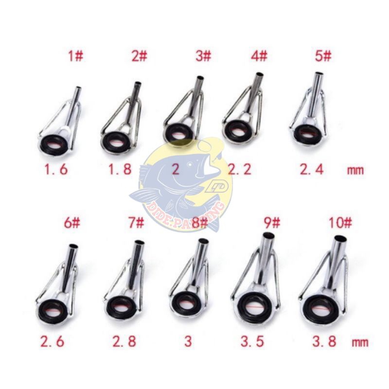 Top Ring Guide / Ujung Joran Mamarit