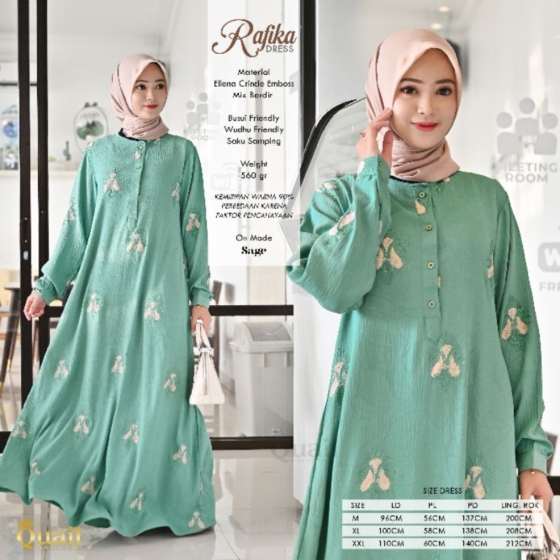 Quail hijab - Rafika dress