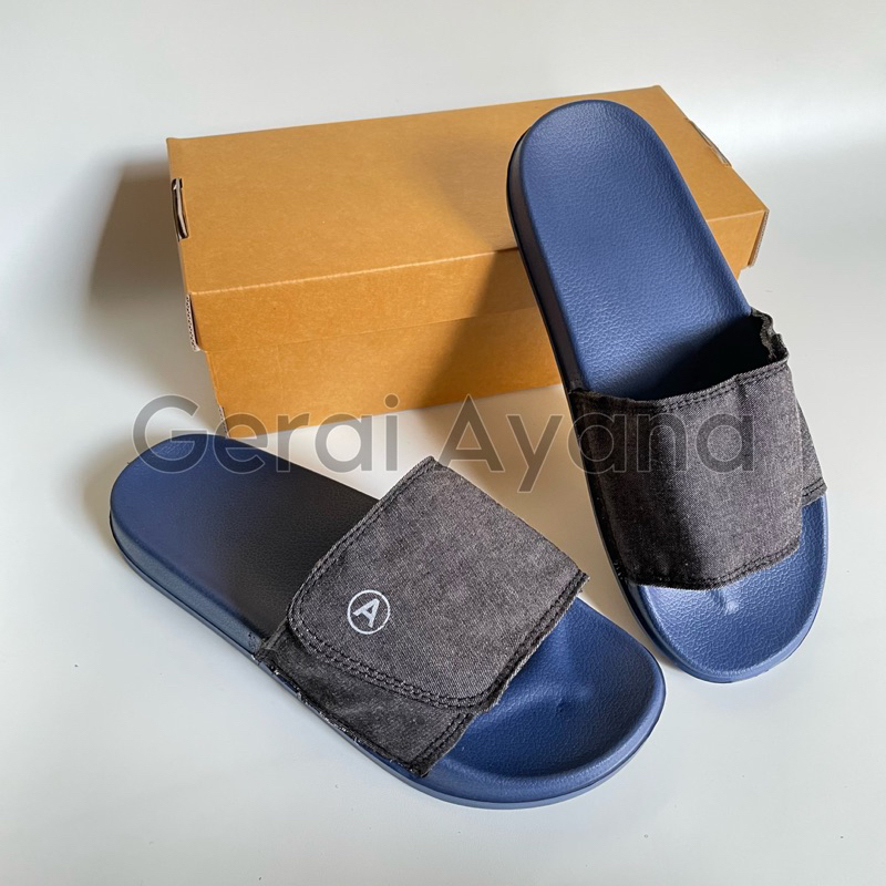 DISKON DAY! Sandal Selop Pria Wanita Enteng Sandal Empuk Cowok Cewek Size Besar Sandal Slide