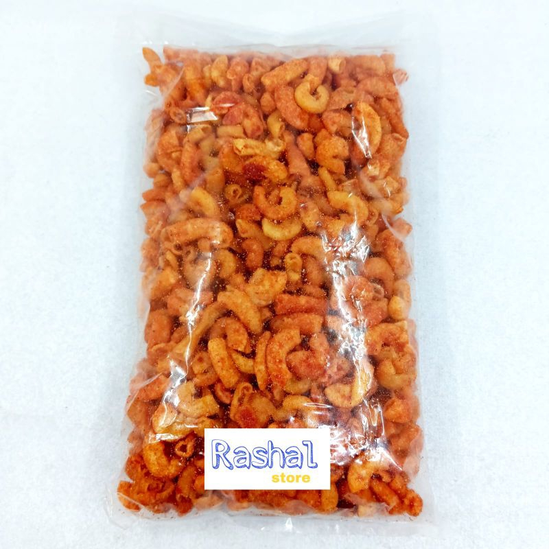 

Macaroni Pedas Daun Jeruk / Cemilan Makaroni Pedas