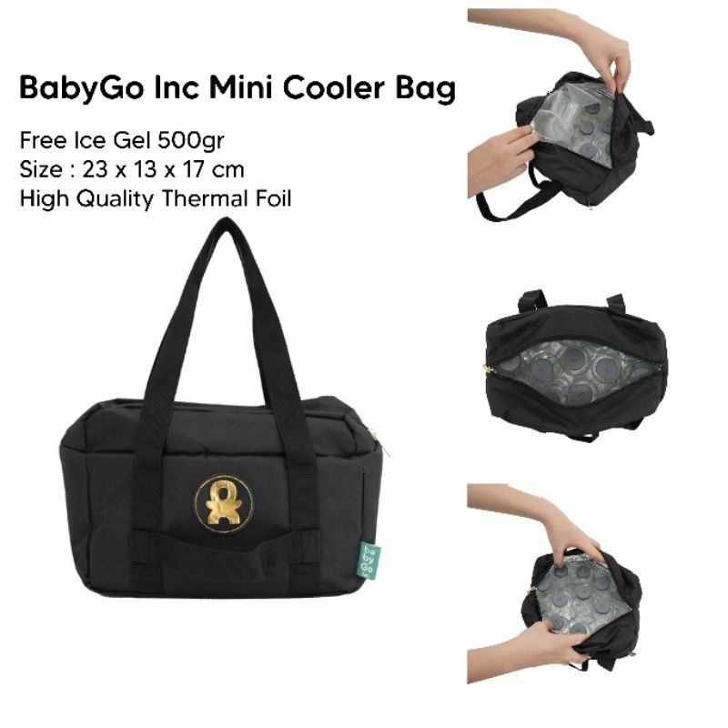 BabyGO INC Mini Cooler Bag (Free Ice Gel 500ml) Tas Asip