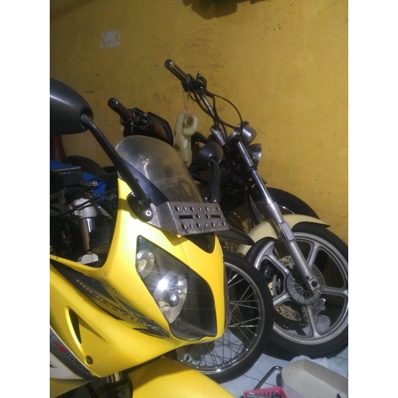 braket plat nomor cbr old karburator