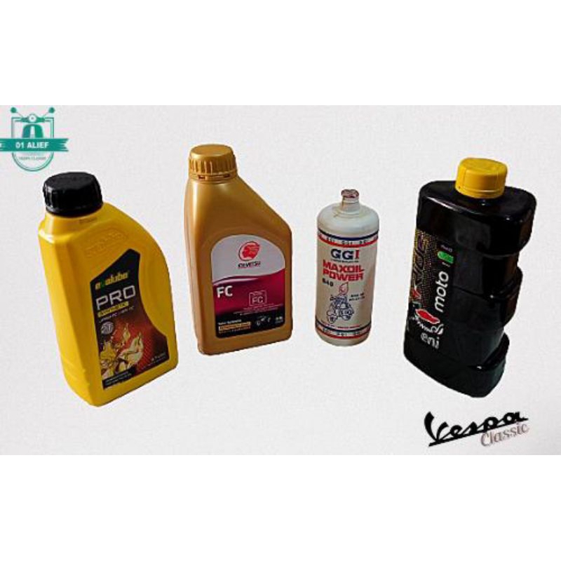 OLI SAMPING VESPA 2TAK / OLI SAMPING MOTOR 2TAK