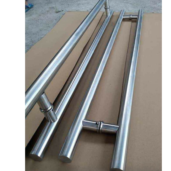 handle pintu panjang 120cm 150cm model baut tembus gagang tarikan pintu stainless pegangan pintu baut tembu hendel pintus