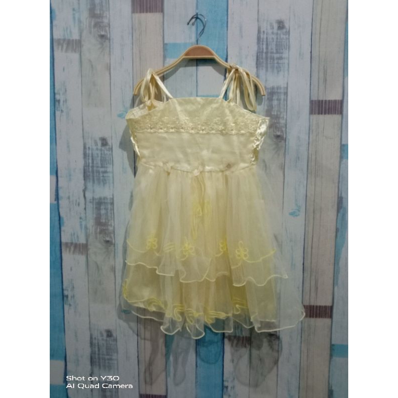 Preloved dress tutu anak