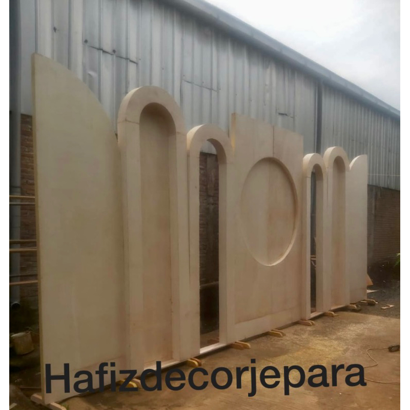 pelaminan backdrop/gebyok pelaminan