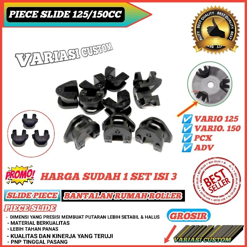 Slider Rumah Roller Vario 125 150 pcx SCOOPY FI / Klip Rumah Roller / Clip Rumah Roller