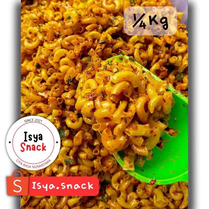 

Isya Snack- Makaroni Pedas Cikruh 250gr