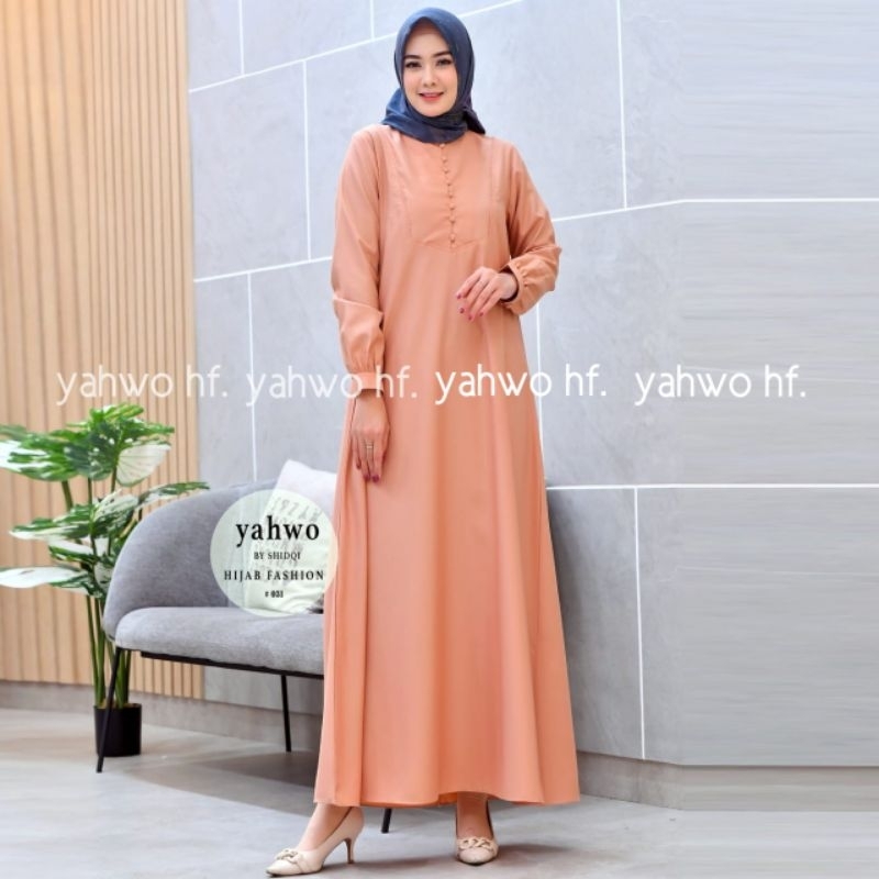 DRESS TERBARU 2024/Gamis kancing R031/Gamis ABAYA best seller/Dress sage/Gamis yahwo by shidqi/Gamis toyobo fodu kualitas premium/Gamis katun/Dress ABAYA/Gamis wanita terbaru terlaris populer/Dress pesta best seller/Gamis busuy/Gamis pesta terlaris