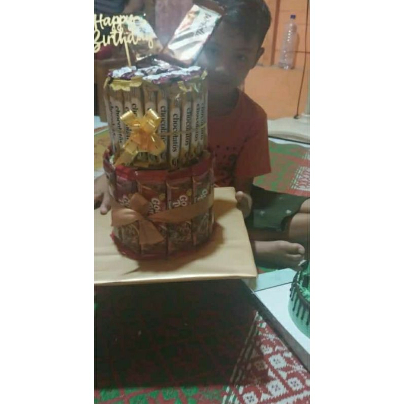 

buket snack ulang tahuntingkat dua