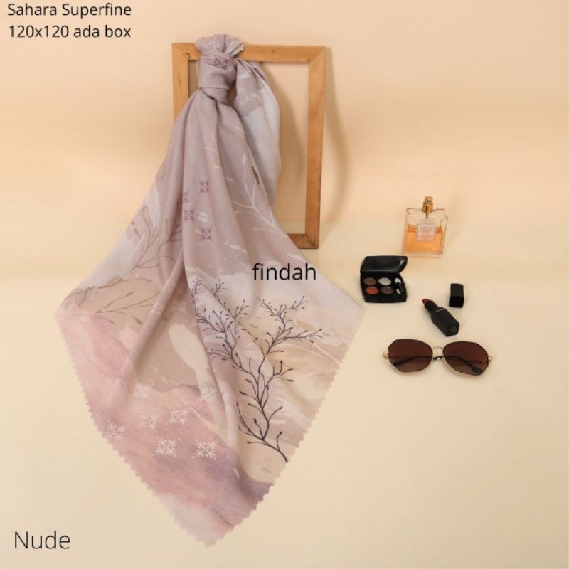 HIJAB JILBAB KERUDUNG SEGIEMPAT VOAL MOTIF HIJAU ARMY TERBARU / HIJAB CANTIK/ GROSIR   READY STOCK /