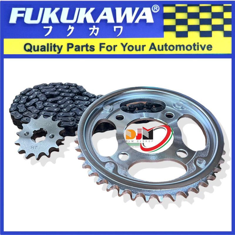 Gear Set Git Paket Fukukawa CB 150R 428H-124L-45T-15T