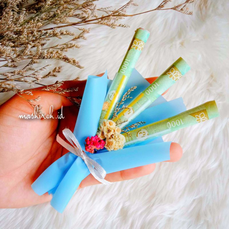 Buket THR Lebaran|Buket Mini Angpau