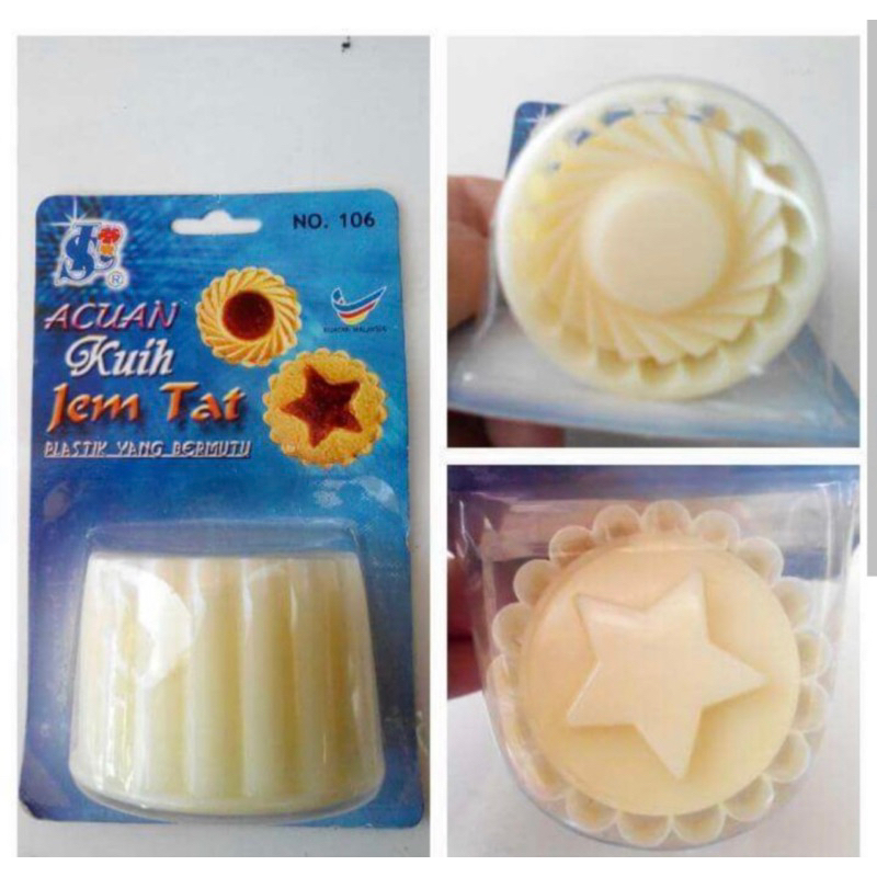 cetakan kue jam tart acuan 106 / acuan kuih jem tart 106 import malaysia