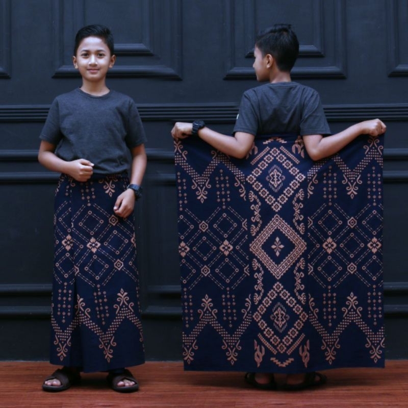 SARUNG BATIK ANAK SD MOTIF BALIMOON