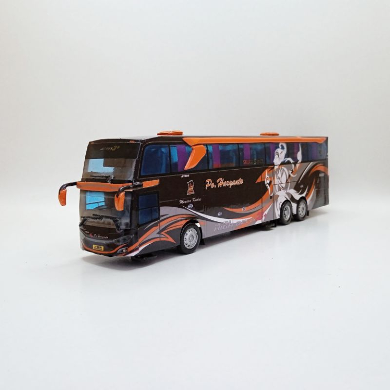 Miniatur bus Po HARYANTO body UHD skala 64