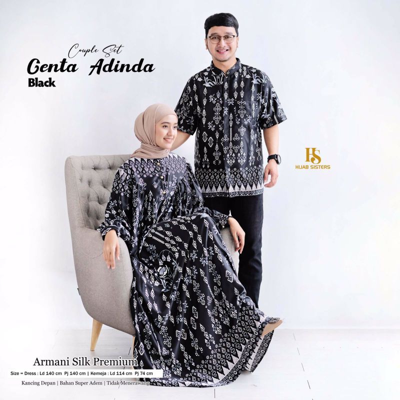 GAMIS COUPLE ARMANY SILK JUMBO LD140 HIJABSISTERS