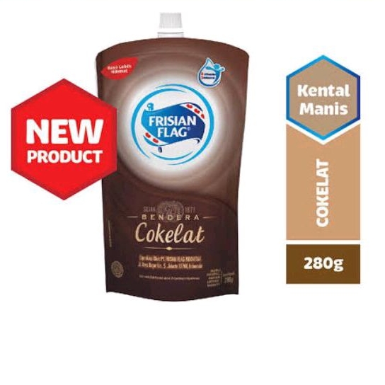 

Frisian flag susu kental manis rasa coklat 280 gram