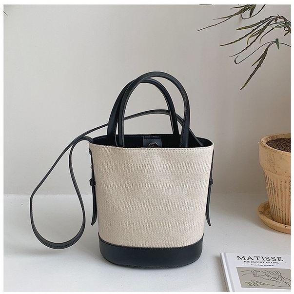 NAOMI - Premium Canvas Bag- Clara Bag - Tas Import - Tas Fashion Canvas Bag - Tas wanita - Tas Long Strap Tote Bag - Kulit Sintetis - Big Size Fashion Bag Wanita - Tas Kerja - tas naomi - kaia bag - dikau - dikau rou summer bag