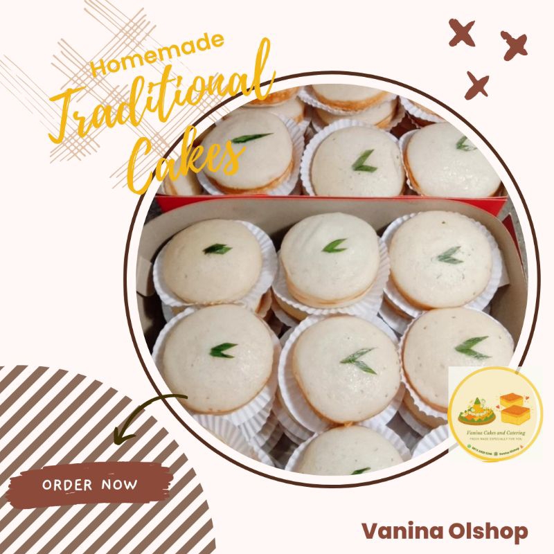 

Kue Apem Putih isi 50