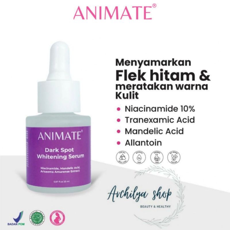 Animate Dark Spot + Whitening Serum 20ml