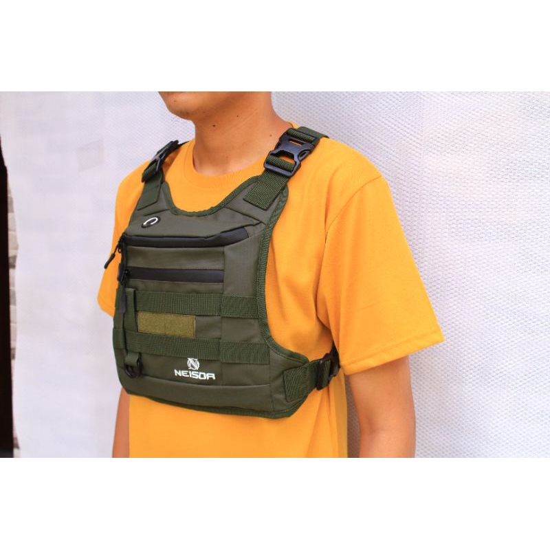 Tas dada waterproof neisda rompi series Chest bag tactical rig bag outdoor