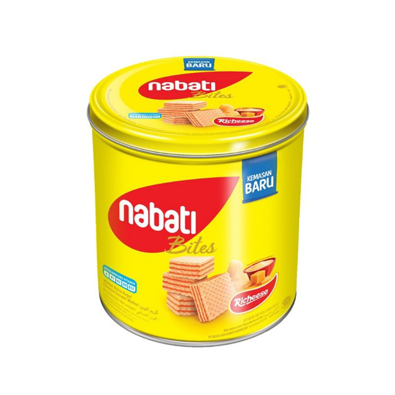 

Nabati Bites Wafer Richeese Keju 300g