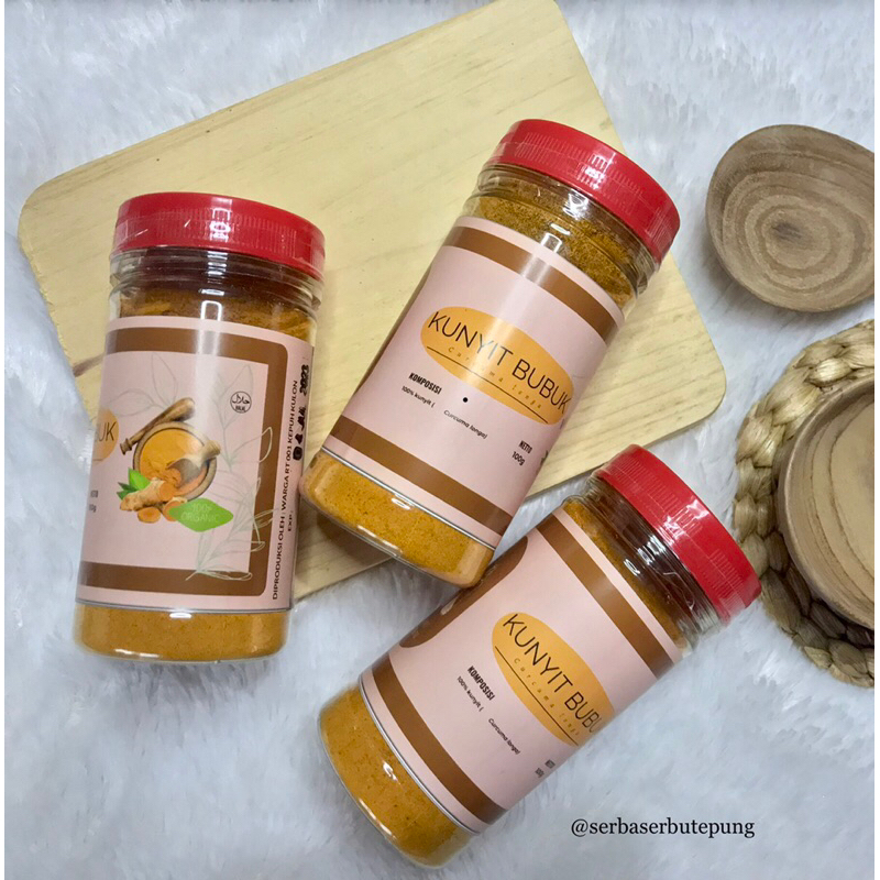 

Kunyit bubuk (tumeric powder) murni 100%